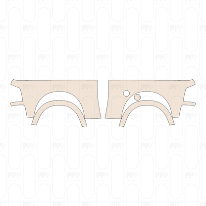 Pre-Cut PPF RAM Trucks 2500 Crew Cab Limited Longhorn 2025