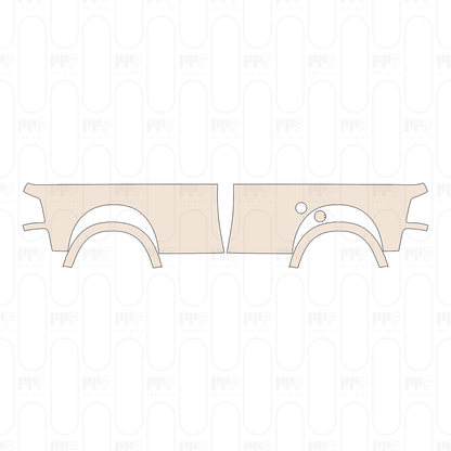 Pre-Cut PPF RAM Trucks 2500 Crew Cab Limited Longhorn 2025