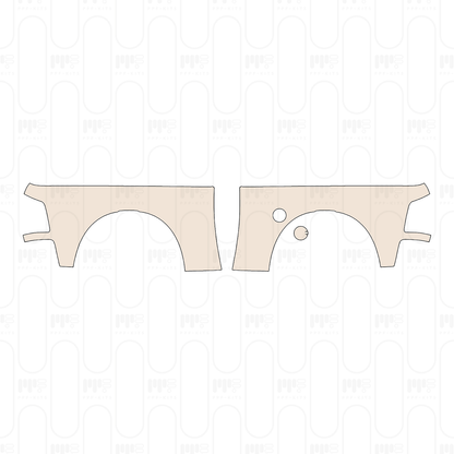 Pre-Cut PPF RAM Trucks 2500 Crew Cab Power Wagon 2025
