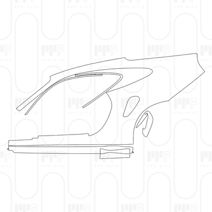 Pre-Cut PPF Porsche 911 Turbo S Coupe 2026