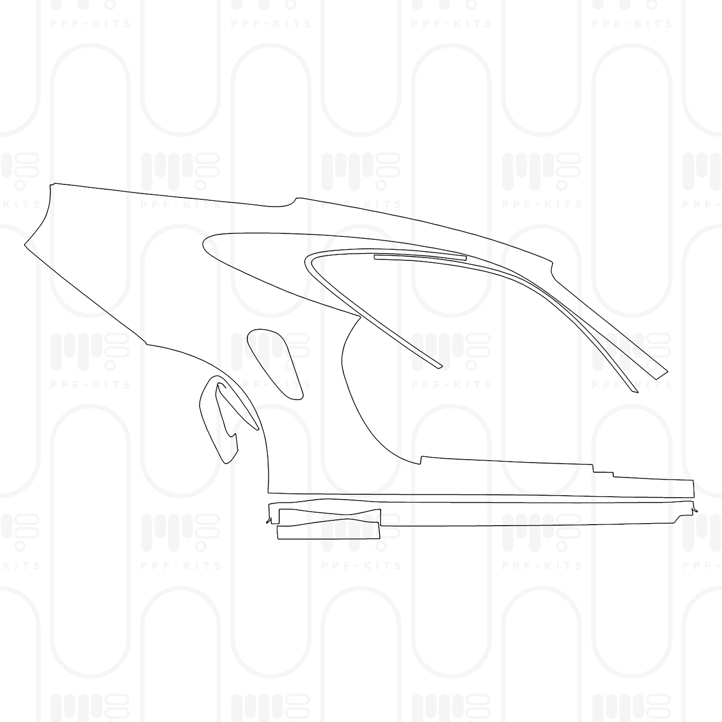 Pre-Cut PPF Porsche 911 Turbo S Coupe 2026