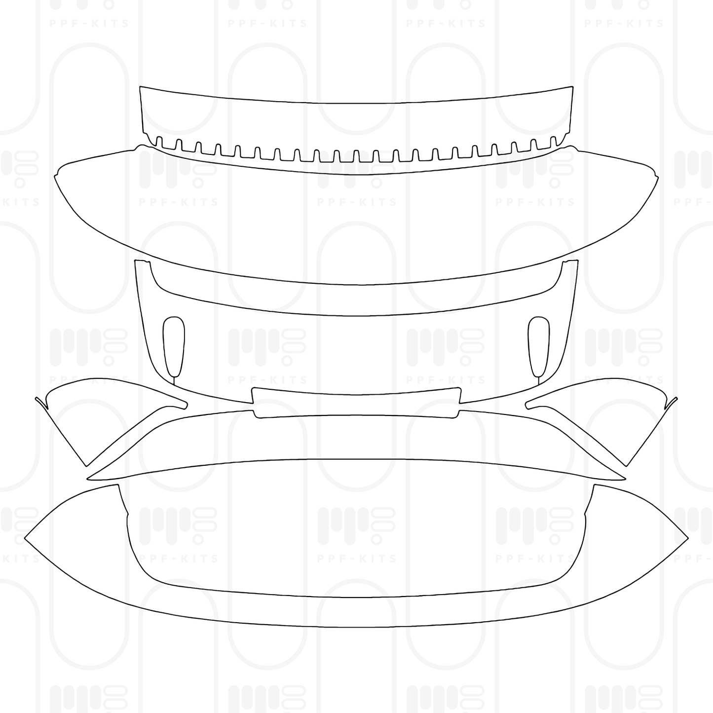 Pre-Cut PPF Porsche 911 Turbo S Coupe 2026