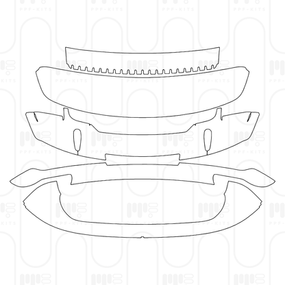 Pre-Cut PPF Porsche 911 Turbo S Coupe 2026