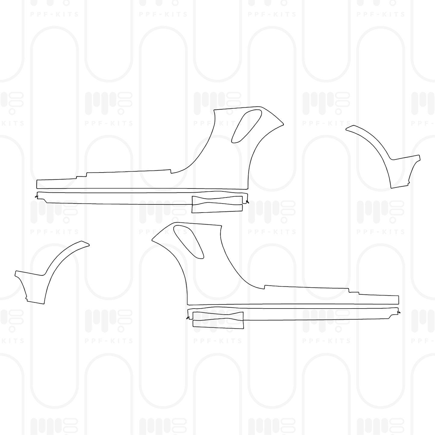 Pre-Cut PPF Porsche 911 Turbo S Coupe 2026