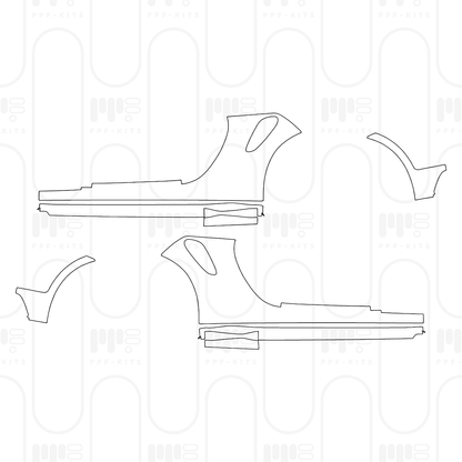 Pre-Cut PPF Porsche 911 Turbo S Coupe 2026