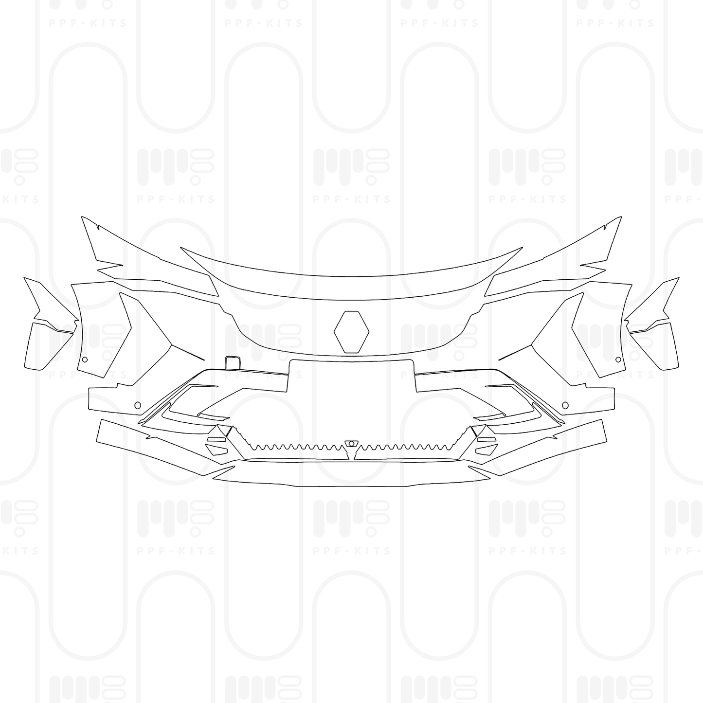 Pre-Cut PPF Renault Rafale 2025