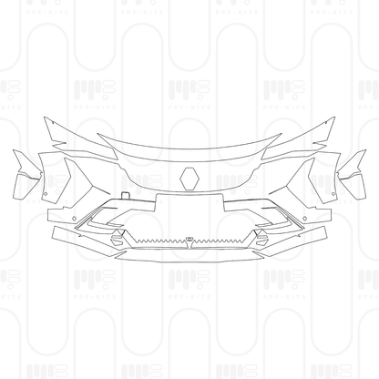 Pre-Cut PPF Renault Rafale 2025