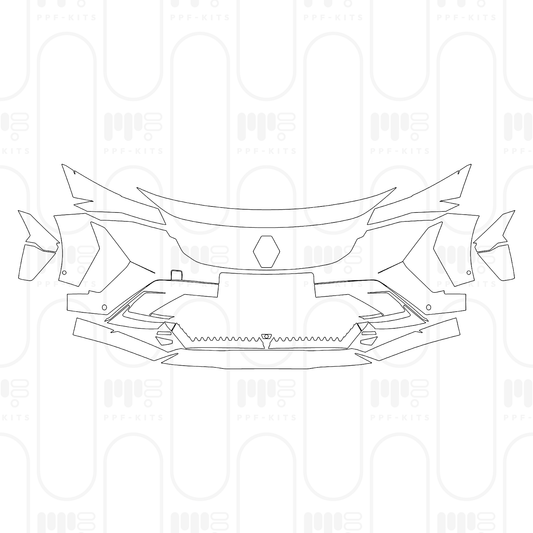 Pre-Cut PPF Renault Rafale 2026