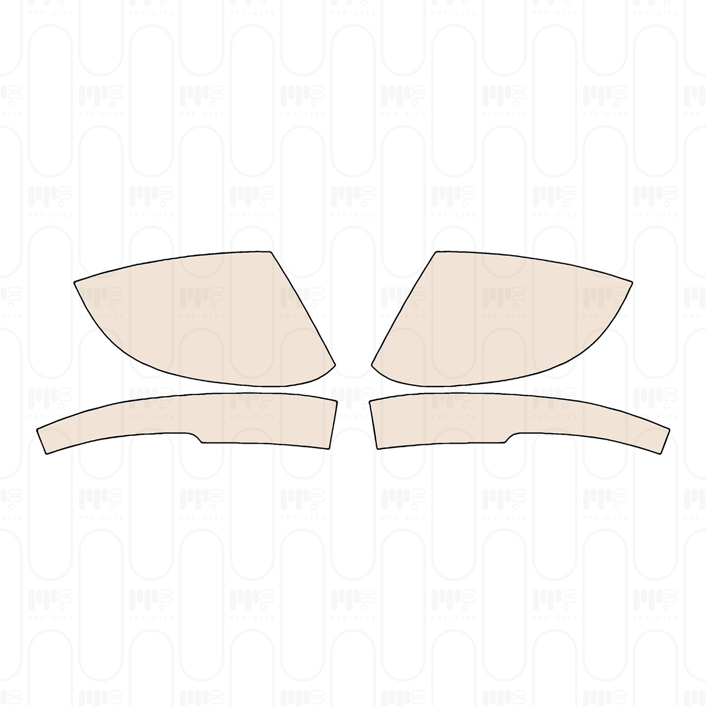 Pre-Cut PPF Renault Rafale 2025