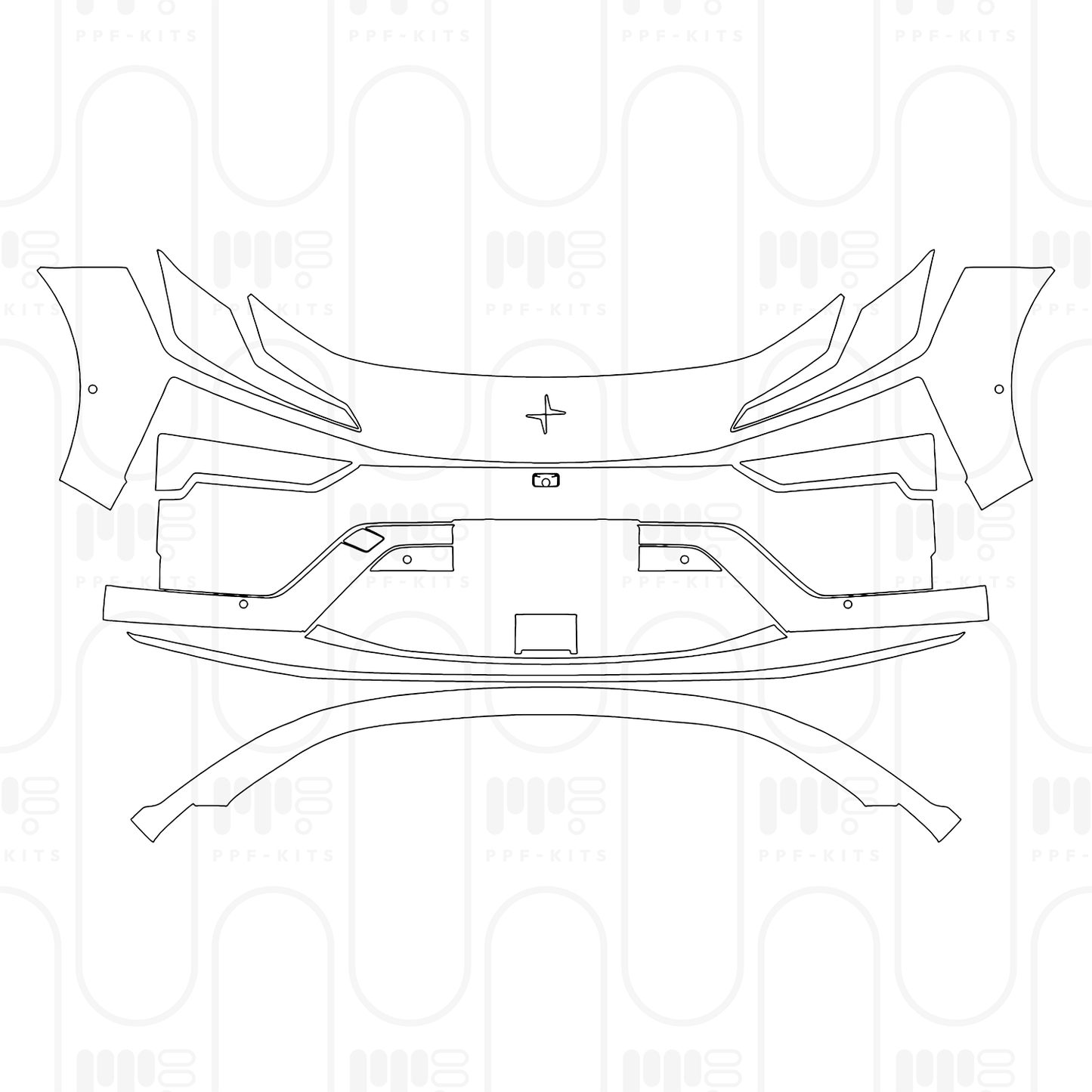 Pre-Cut PPF Polestar 4 2026