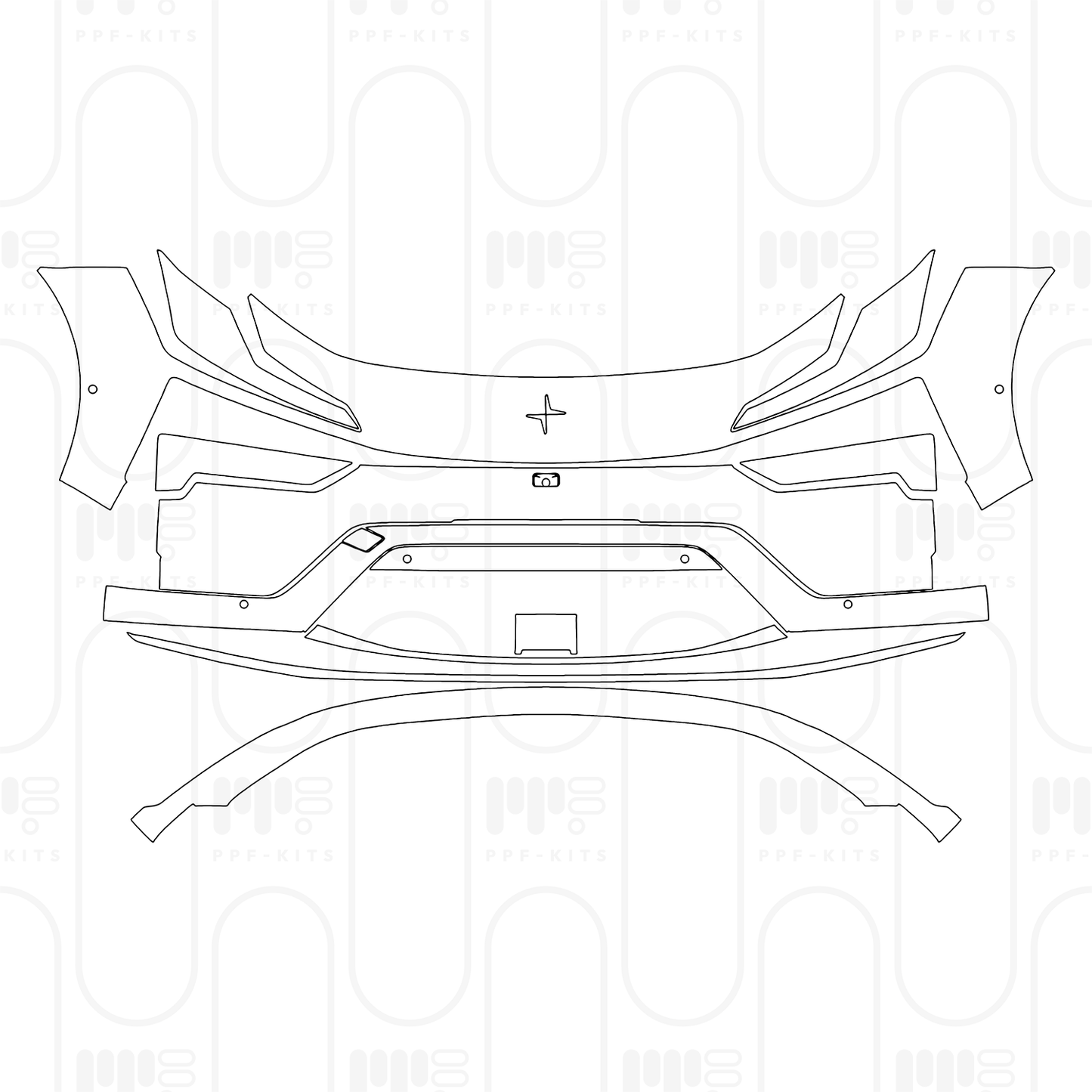 Pre-Cut PPF Polestar 4 2026