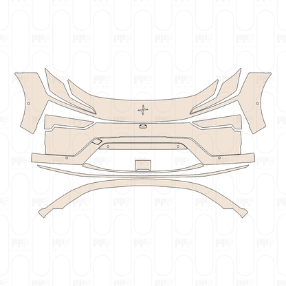 Pre-Cut PPF Polestar 4 2026