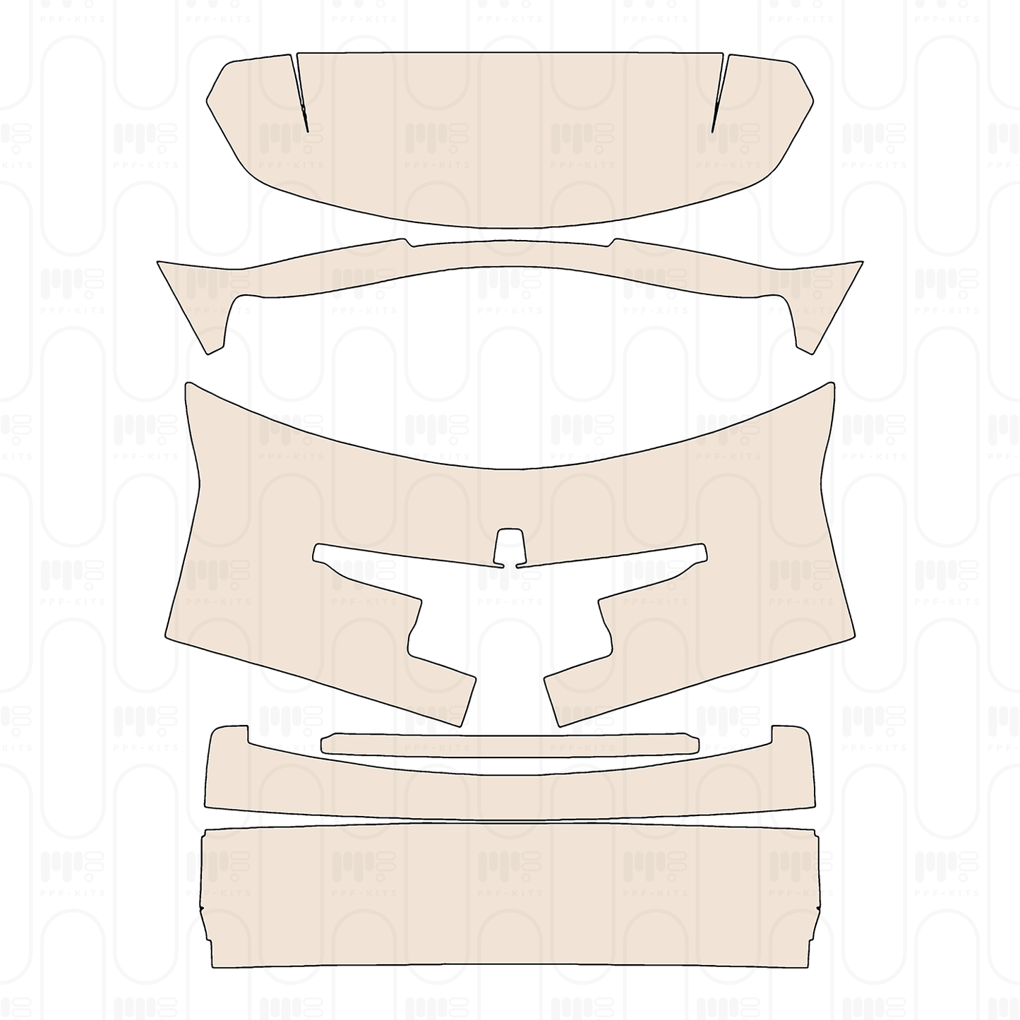 Pre-Cut PPF Rolls-Royce Cullinan Series II Black Badge 2025