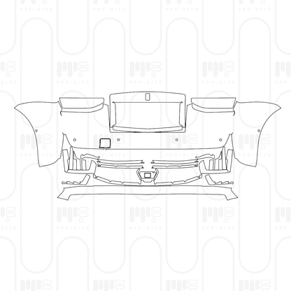 Pre-Cut PPF Rolls-Royce Ghost Standard Wheelbase 2025