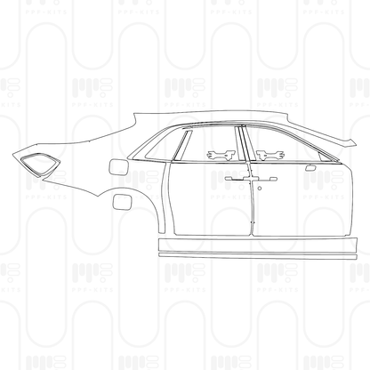 Pre-Cut PPF Rolls-Royce Ghost Standard Wheelbase 2025