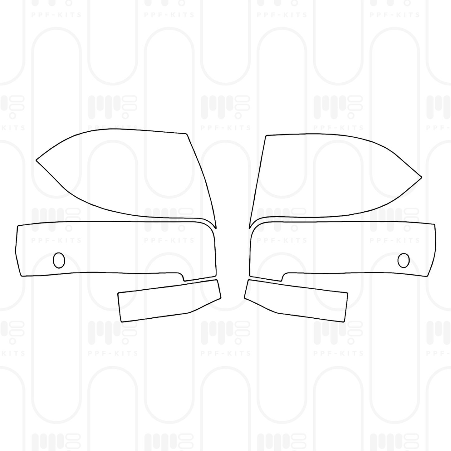 Pre-Cut PPF Rolls-Royce Ghost Standard Wheelbase 2025