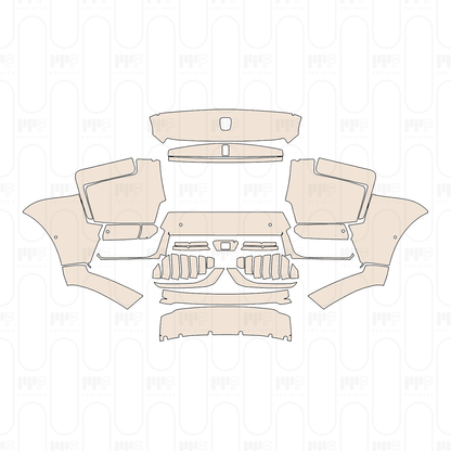 Pre-Cut PPF Rolls-Royce Cullinan Series II Black Badge 2025