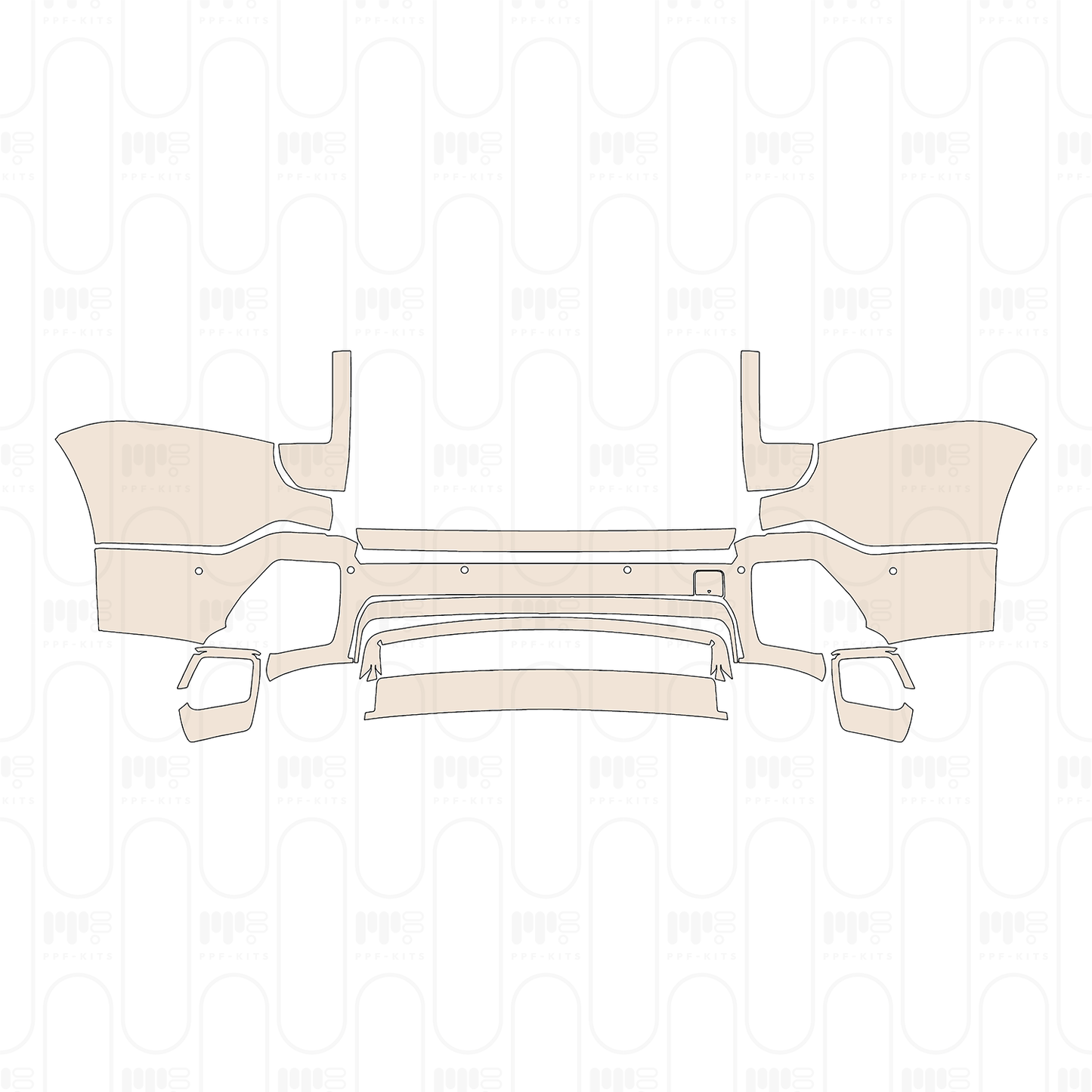 Pre-Cut PPF Rolls-Royce Cullinan Series II Black Badge 2025
