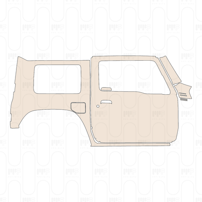 (right) Door+Rear Fender