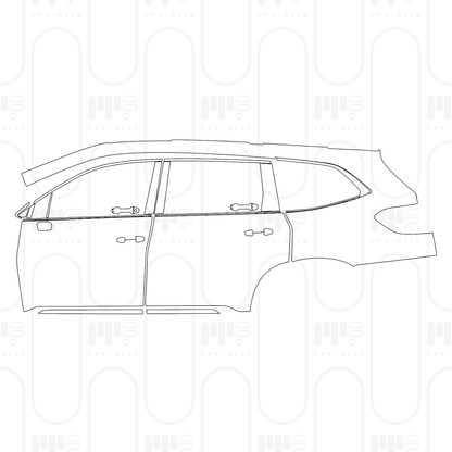 Pre-Cut PPF Subaru Ascent (US) Touring 2026