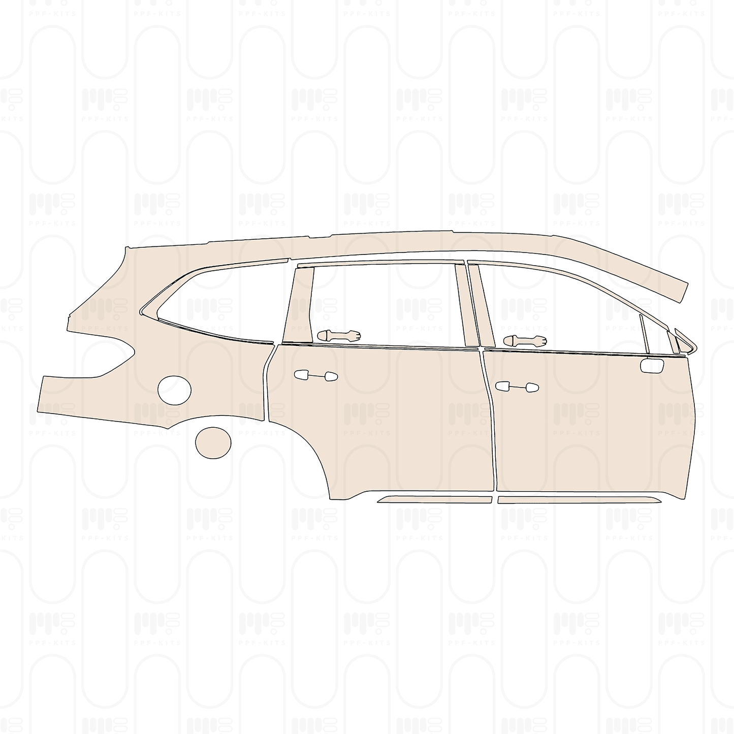 Pre-Cut PPF Subaru Ascent (US) Premium 2026