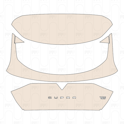 Trunk Lid with "VZ5" Emblem