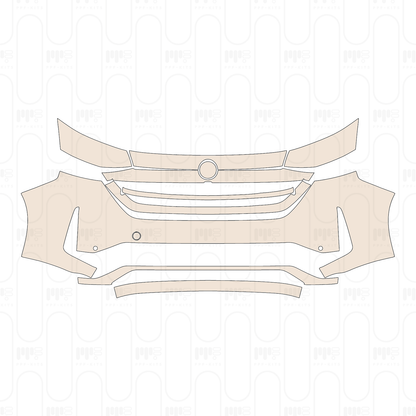 Bumper+Headlamp with 2 PDC (Parking Sensors)