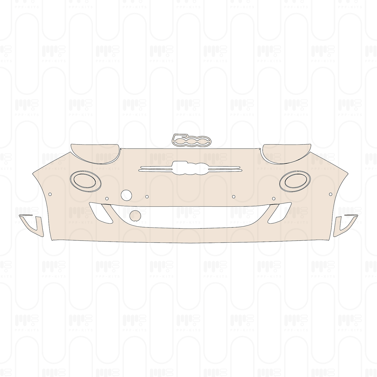 Bumper+Headlamp with 6 PDC (Parking Sensors)
