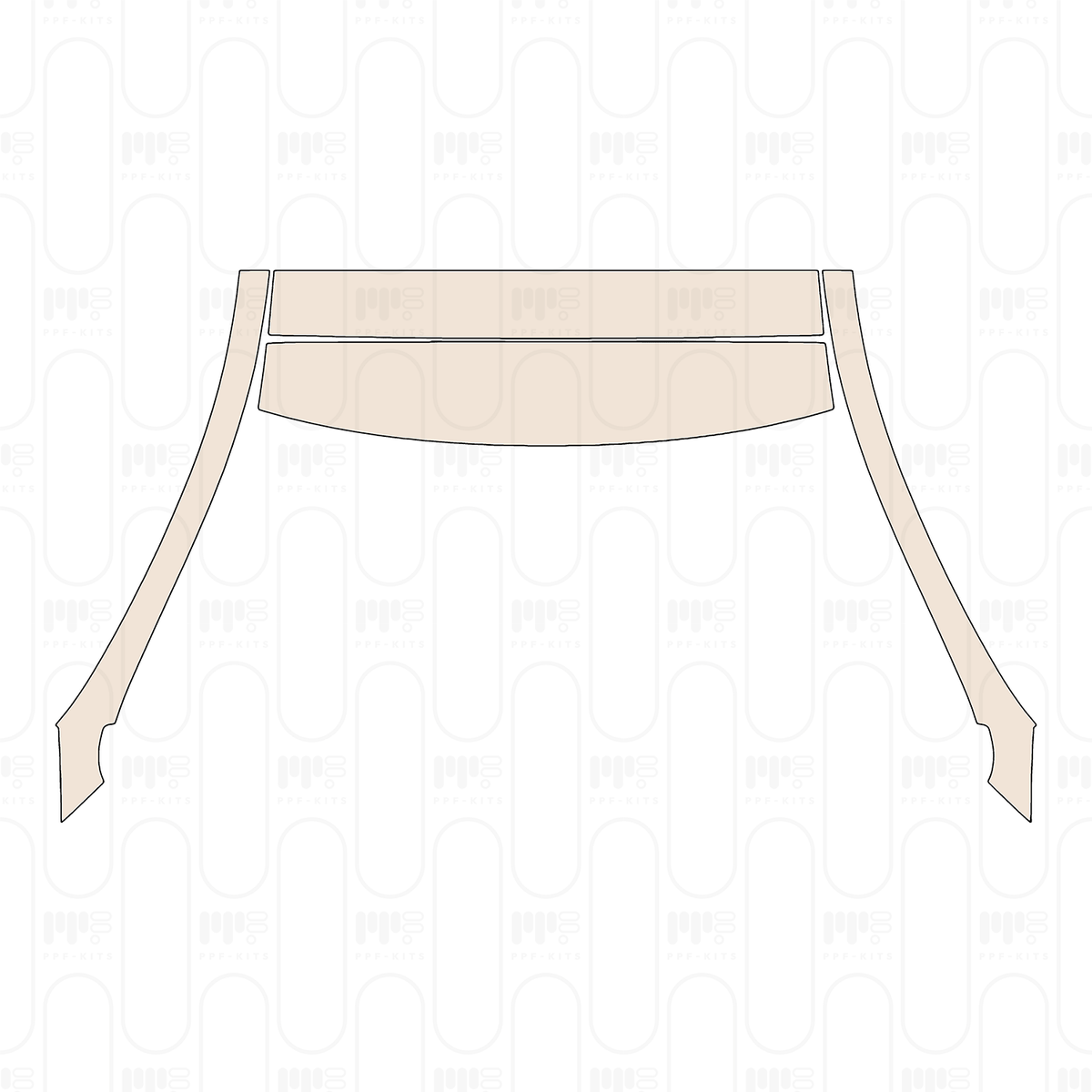 A-Pillar+Roof (front) with panoramic sunroof