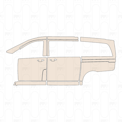 (left) Door+Rear Fender+Side Skirt