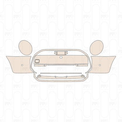 Bumper with 4 PDC (Parking Sensors)