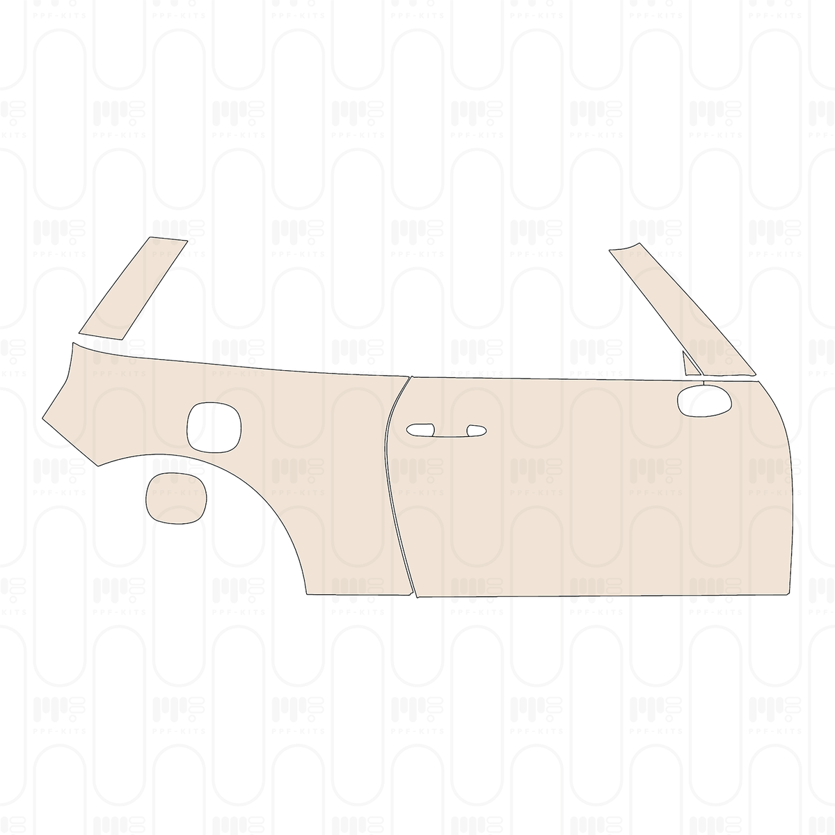 (right) Door+Rear Fender