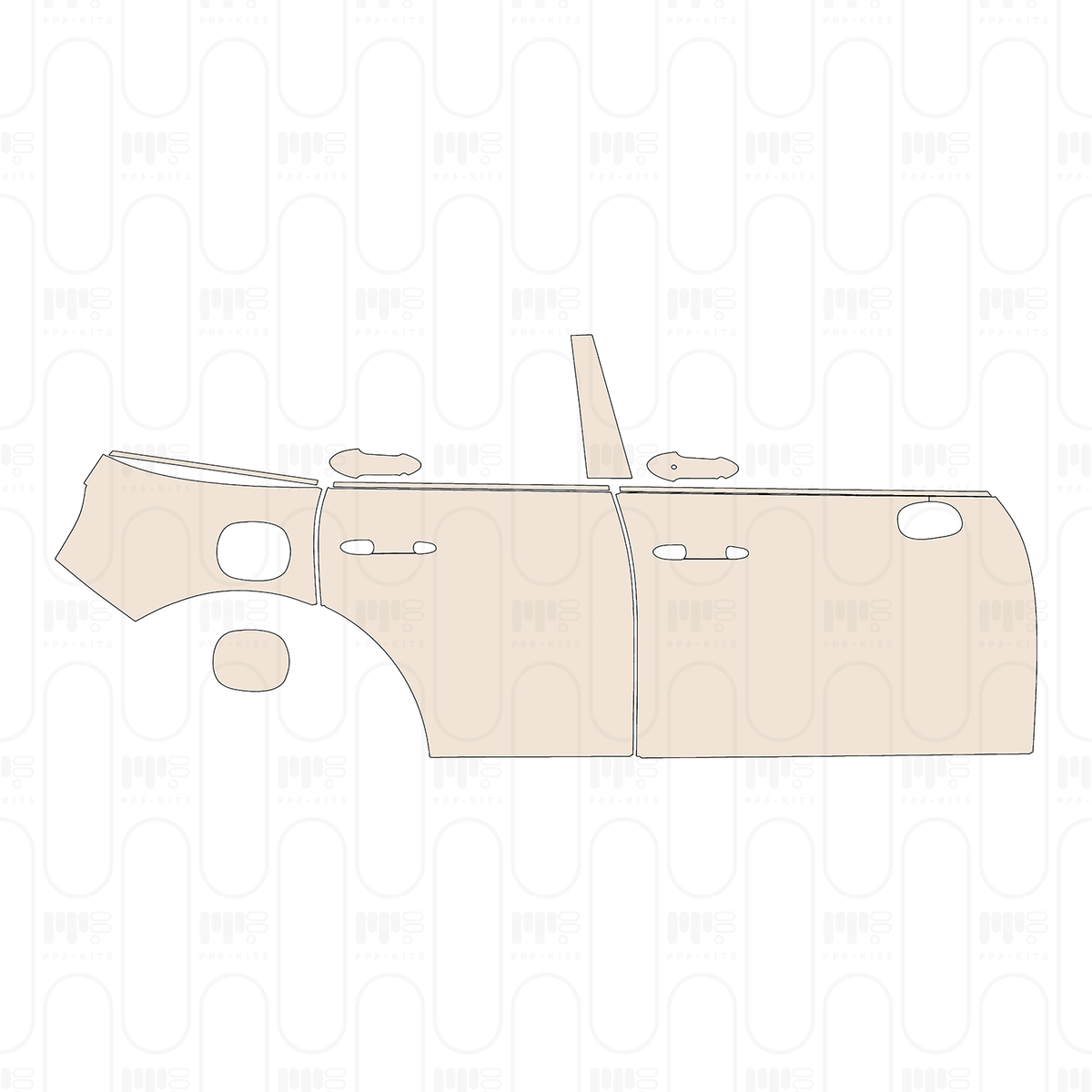 (right) Door+Rear Fender
