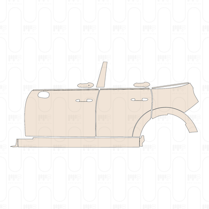 (left) Door+Rear Fender