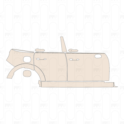 (right) Door+Rear Fender