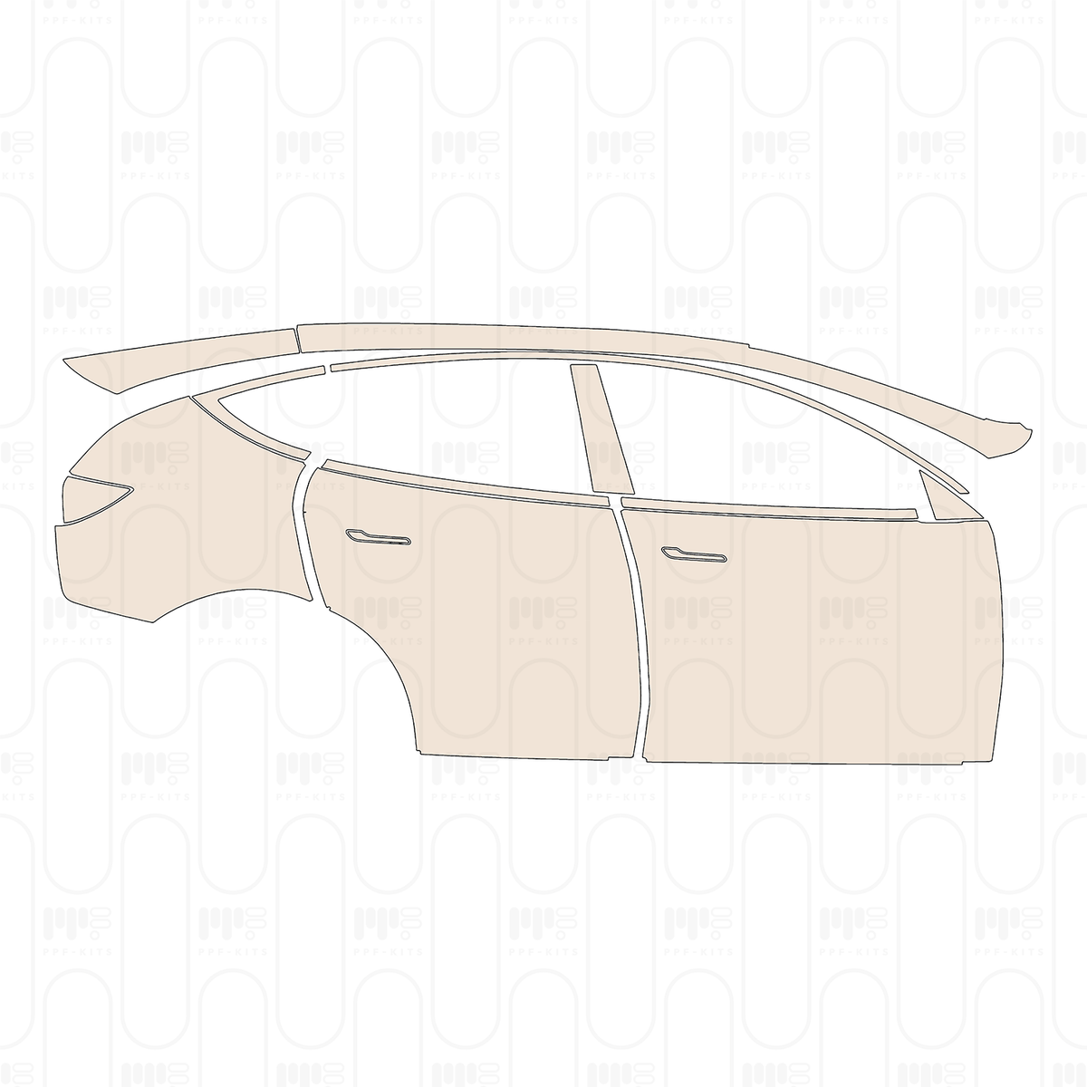 (right) Door+Rear Fender