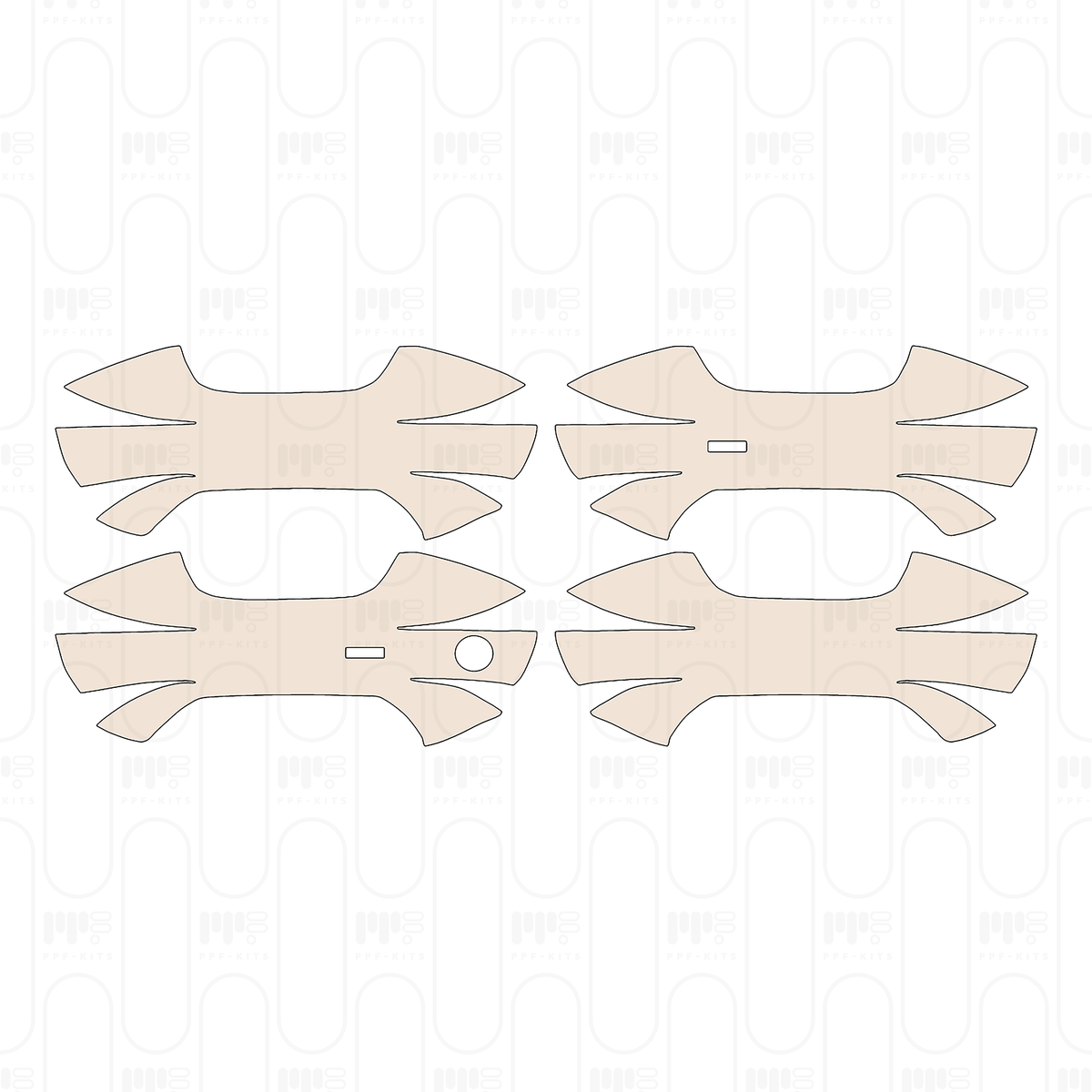 Door Handle for left-hand drive vehicles