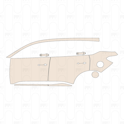 (left) Door+Rear Fender+Side Skirt
