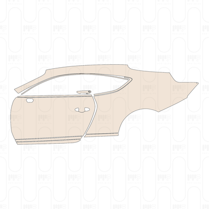 (left) Door+Rear Fender
