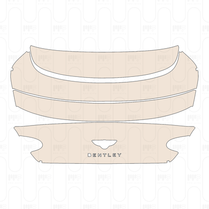 Trunk Lid with "BENTLEY" Emblem