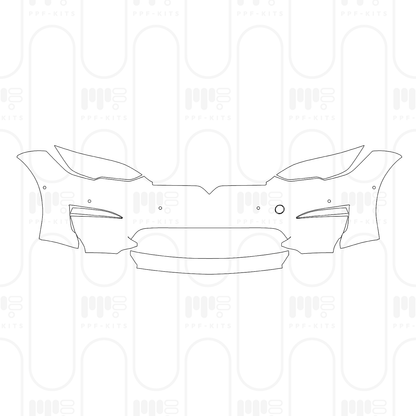 Pre-Cut PPF Tesla Model S Plaid 2025