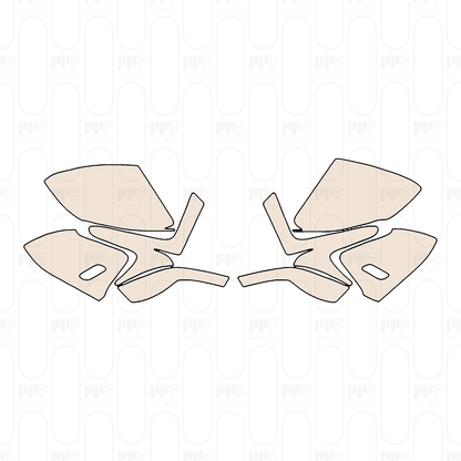 Mirror for Left Hand Drive, without Camera