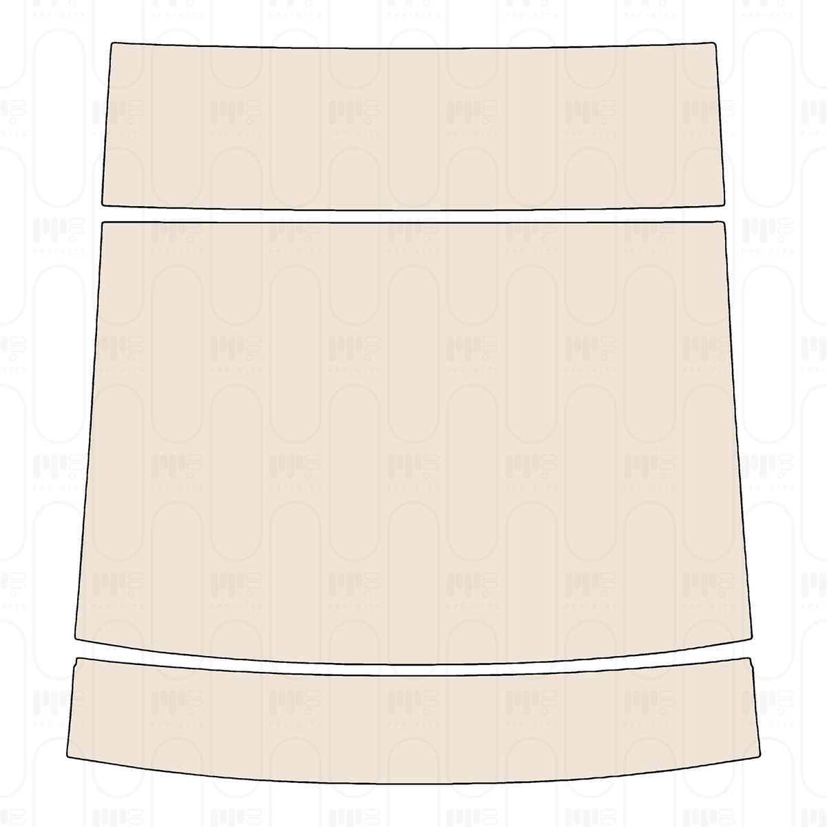 Roof with sunroof