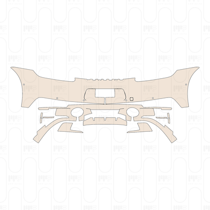 Rear Bumper with SportDesign Package, without Emblem