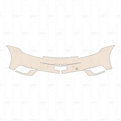 Rear Bumper without Model Emblem