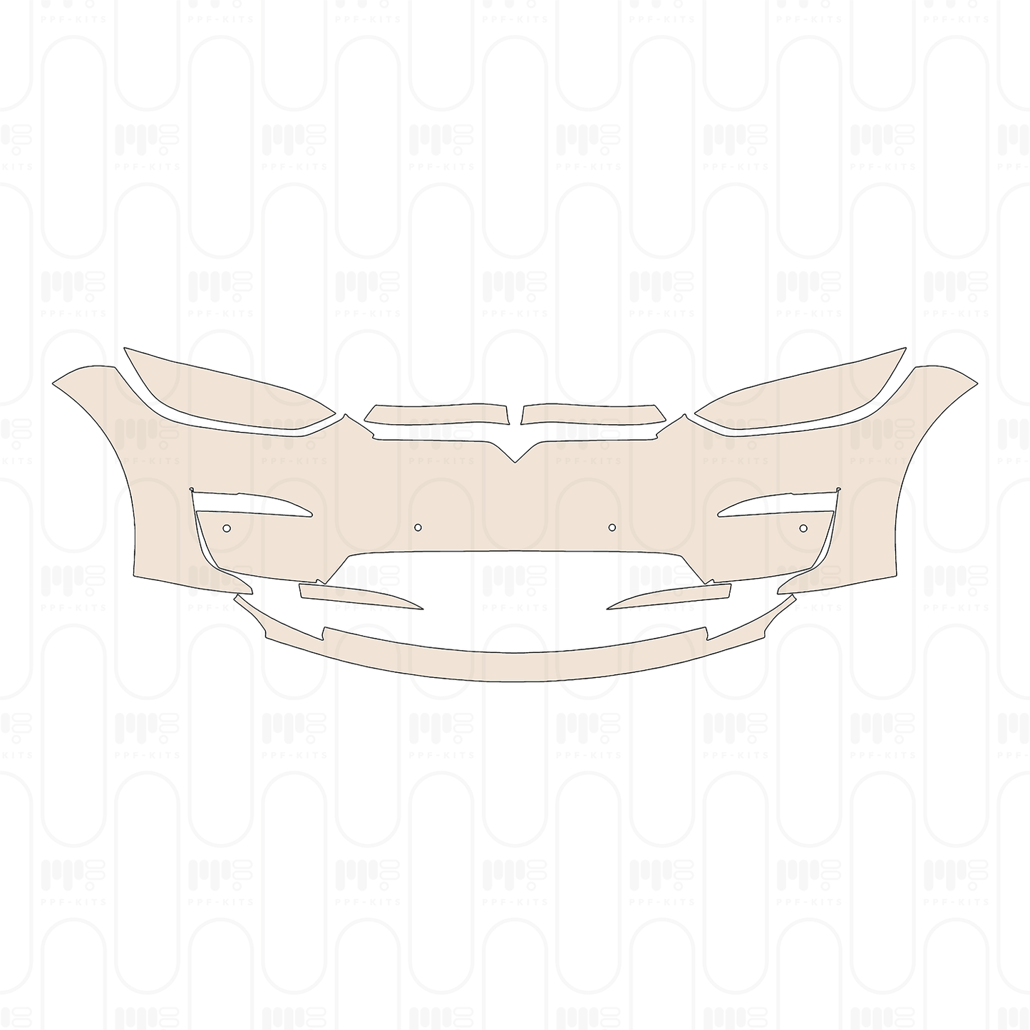 Pre-Cut PPF Tesla Model X Base 2026