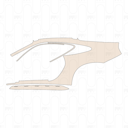 (left) Rear Fender with roof rack
