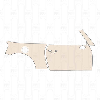 (right) Door+Rear Fender