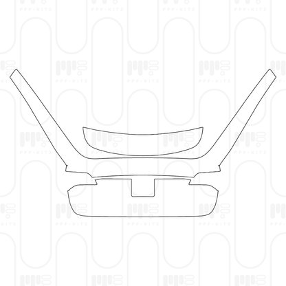 Pre-Cut PPF Tesla Model X Plaid 2026