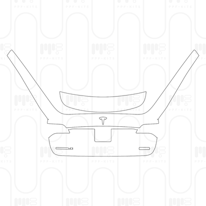 Pre-Cut PPF Tesla Model X Base 2025